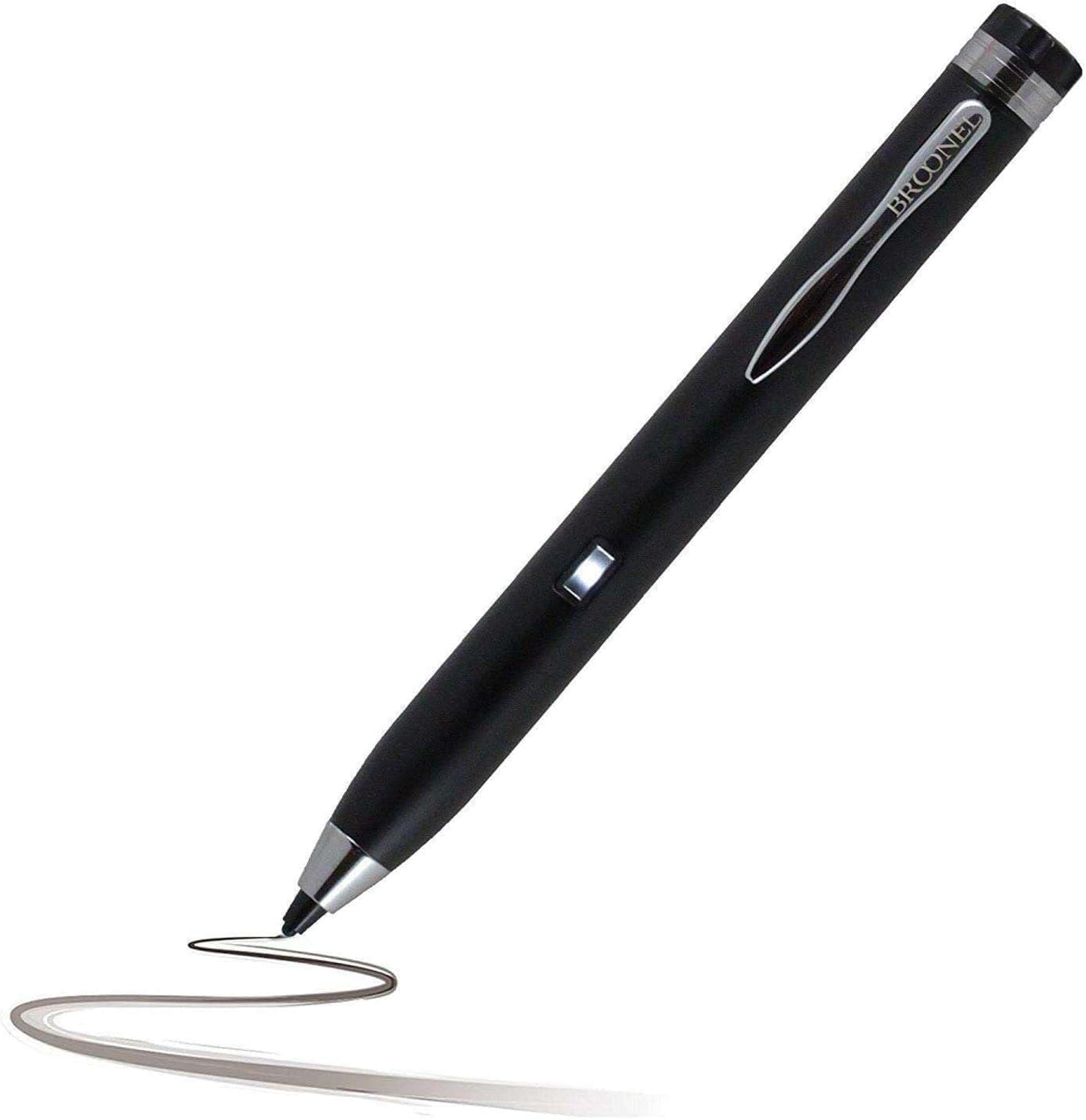 Black Fine Point Digital Active Stylus Pen - Compatible with HP 14s-dq5500sa 14 Laptop