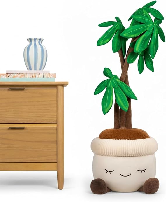 Russ Greenhouse 4 Feet Tall Money Tree Plush - Ultrasoft Official Jazwares Plush - Ages 3+
