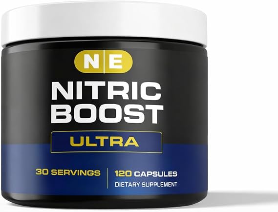 Nitric Boost Ultra Male Performance, 30 Servings, Food Supplement optimised for Men, 2500mg per Serving