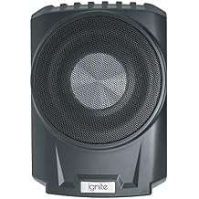 Ignite IP8S, 8" Active Subwoofer Slim Powered Sub Car Subwoofer Enclosure