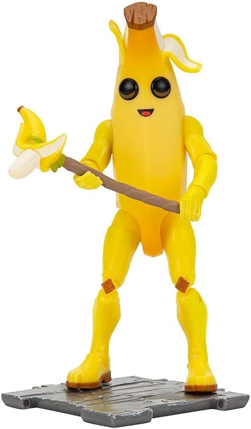 Fortnite Solo Mode Core Figure Pack, Peely , Yellow