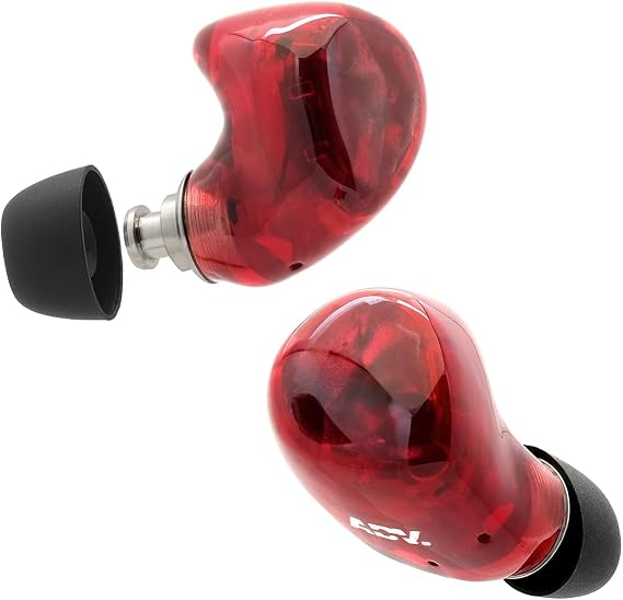 ADV. M5-TWS ANC True Wireless Earbuds 8 Hrs Playtime (32 Hrs w/Case), 8mm Liquid-Silicone Drivers, Active Noise Cancelling + Hearing Protection, USB-C & Wireless Charging, Multipoint BT 5.3