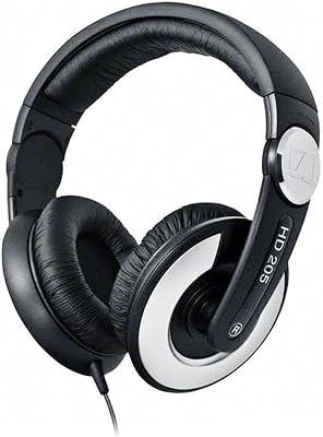 Sennheiser HD 205-II Studio Grade DJ Headphones BlackGrey