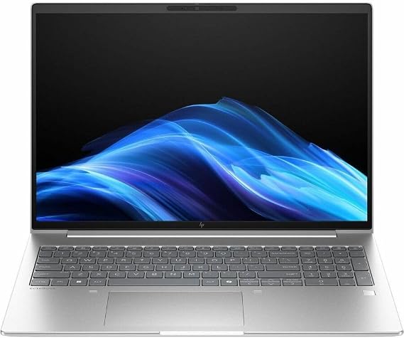 HP EliteBook 6 G1i 16" Notebook - WUXGA - Intel Core Ultra 7 265U - vPro Technology - 16 GB - 512 GB PCIe NVMe SSD - English Keyboard - Pike Silver Aluminum - Intel Chip - 1920 x 1200 - Windows 11 Pro
