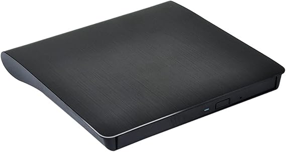 External DVD Drive, USB 3.0 Portable CD/DVD+/-RW Drive/DVD Player for Laptop CD ROM Burner Compatible with Laptop Desktop