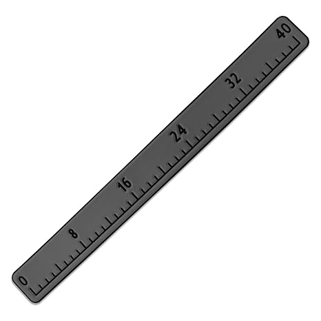 Fish Ruler for Boat 40in Foam Fishing Measuring Tool with 3M Self-Adhesive Backing for Boats Sailboats Yachts Kayaks