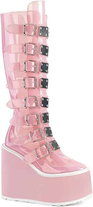 Demonia Women's Swing-815C Knee-high Boots