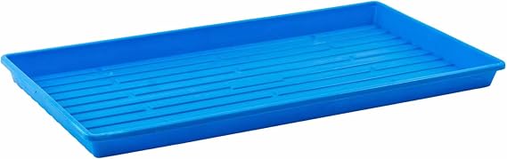 Bootstrap Farmer Microgreen Trays, Blue 10 Pack, No Holes