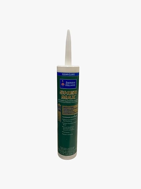 Sherwin Williams SherMax Urethanized Elastomeric Sealant Clear 10 oz