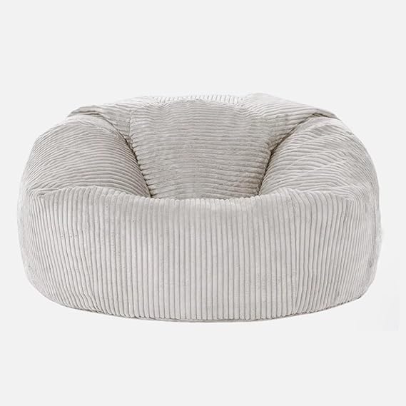 SXBCyan Corduroy Bean Bag Chair Cover Washable Soft Beanbag Cover (No Filler) Toys Bean Bag Cover Kids Stuffed Toy Organizers and Storage for Kids and Adults Soft Premium Corduroy Plush(Dark Yellow)