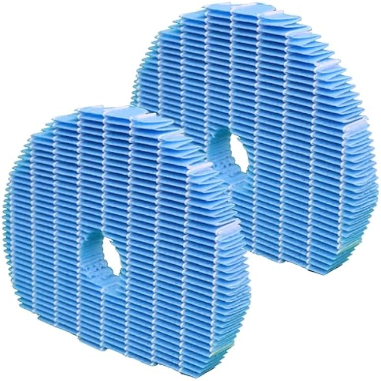 Premium Humidifying Wick Filter Compatible with Sharp KC850U KC860U KC-C70U KC-C100U KC-C150U Air Purifier Humidifier Filters Replacement Compared to Part FZ-C100MFU, 2 Packs