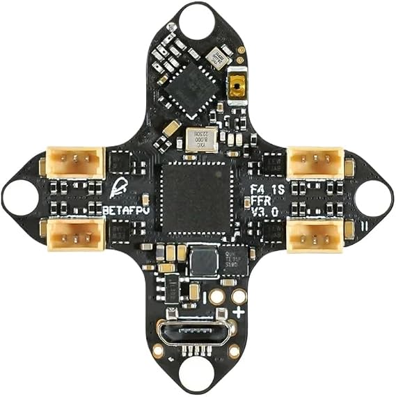 F4 1S 5A AIO Brushless Flight Controller with Built-in SPI ExpressLRS 2.4G Receiver Compatible with Meteor65 and Meteor75 Drones