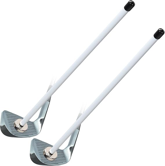 Golf Alignment Rods Magnetic, Golf Training Aid, Golf Swing Trainer Magnetic Alignment Rods Swing Training Aid Accessories for Visualize Calibrate Golf Shots