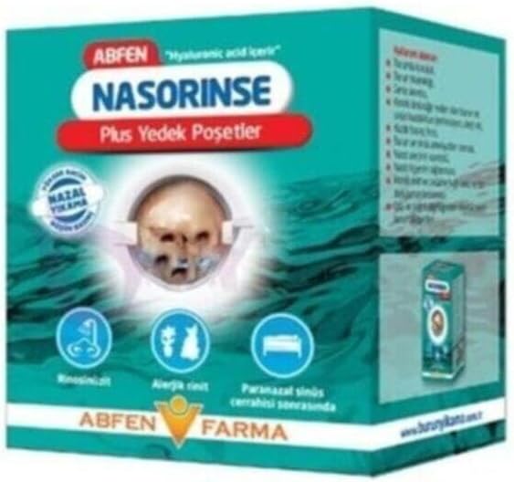 Abfen Farma Sinus Rinse Adult Plus Nasal Washing Replacement Bag 50 Pieces