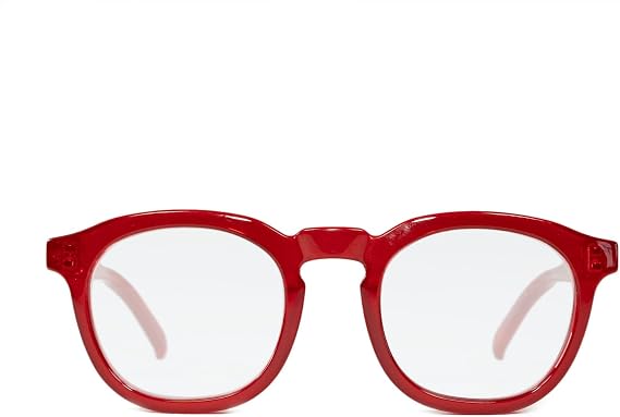 Kolo Webster Premium Reading Glasses, Classic Square-Shaped Style, Made in Italy