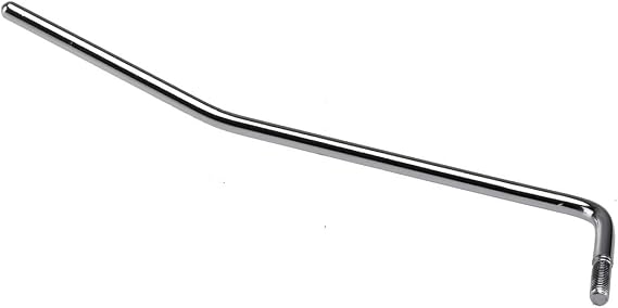 Wilkinson 4.8mm Threaded-In ST Tremolo Arm Bridge Whammy Bar for Fender Mexico Strat Electric Guitar, Chrome without Tip