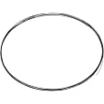 uxcell Tungsten Wire, 99.95% High Purity Tungsten Wire 0.02mm Dia x 4 Meter Length Tungsten Filament Metal Coil for Light Bulb Production Electronics Industry