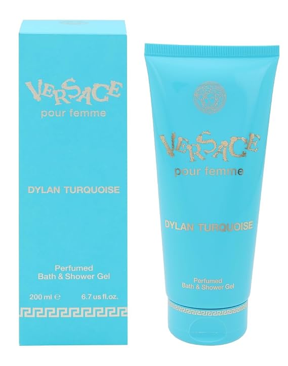 Versace Pour Femme Dylan Turquoise Body Gel, 6.7 Ounce