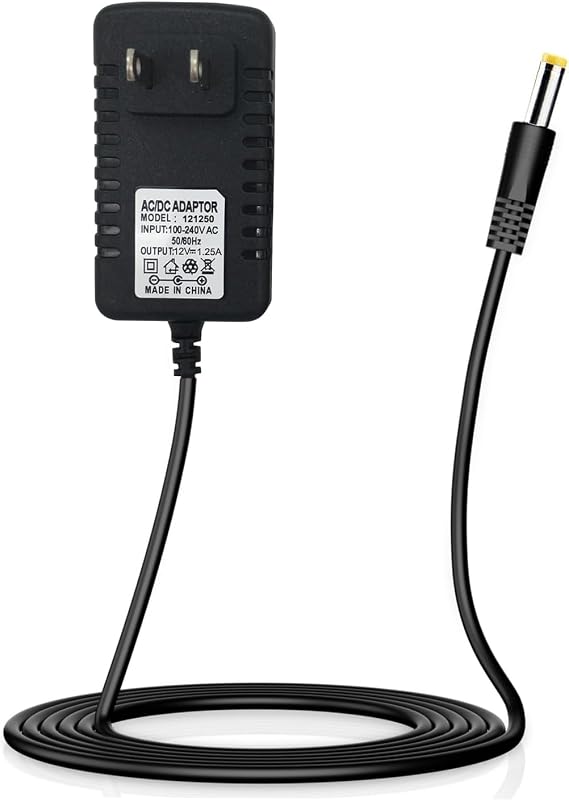 Power Cord Replacement for Alexa Echo Dot 4th Gen/3rd Gen/5th Gen 2022 Plug | 15W Charger Adapter for Show 5 (1st gen / 2nd generation 2021 ), Pop, Spot Speaker, Fire TV Cube
