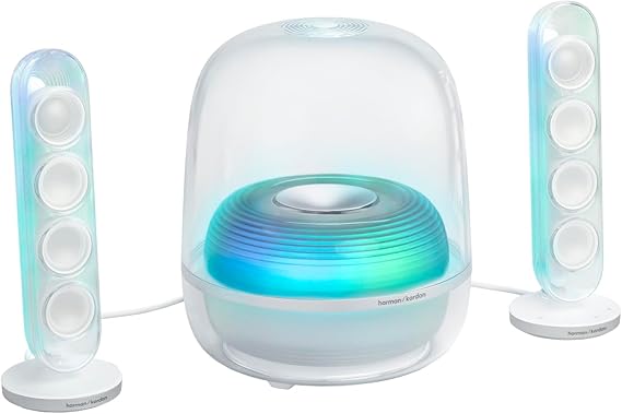 Harman Kardon Soundsticks 5, Bluetooth Hoparlör, Beyaz