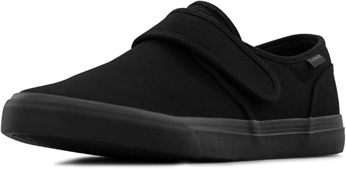 Lugz Men's Clipper Sneaker, Black Strap, 11.5