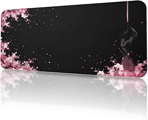8 Farklı Desenli Baskılı Model Black Deer XXL Gaming Mouse Pad 70x30 cm – Dikişli Kenar, Kaymaz Taban, Dijital Tasarım, Hassas Takip, Ultra Geniş Oyuncu Mousepad (Sword 70x30 cm)