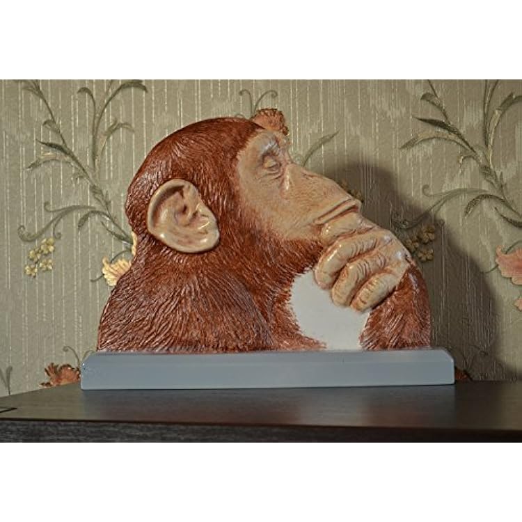 Monkey Concrete Plaster Mold Decor #d06