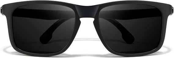 kimorn Polarized Sports Sunglasses for Men Women Flexible Bendable Temples Driving Cycling Running Mountaineering Sun glasses