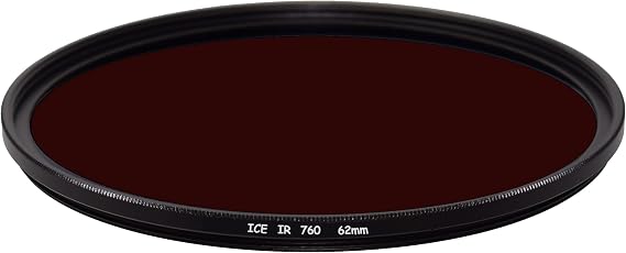 ICE Slim IR 62mm Filter Infrared Infra-Red 760HB 760nm 760 Optical Glass 62