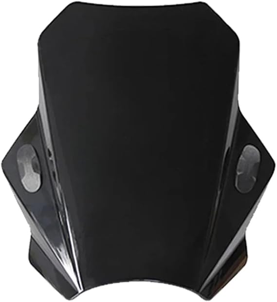 Z650 RS Motorcycle Adjustable Wind Screen Windshield Compatible with Z650RS 2022(Black)