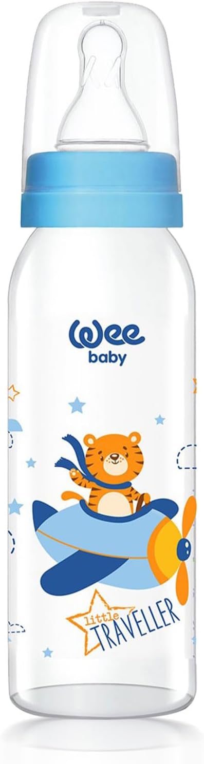 Wee Baby Klasik Cam Biberon 250 ml - Mavi
