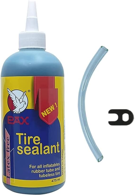 PAX 475ml (16oz) Tubeless Tire Sealant - Anti-Freeze Formula (-40F to 158F), Latex-Free & Ammonia-Free, Instant Puncture Repair Liquid for MTB, Gravel, Road, Cyclocross & E-Bikes - Flat Prevention