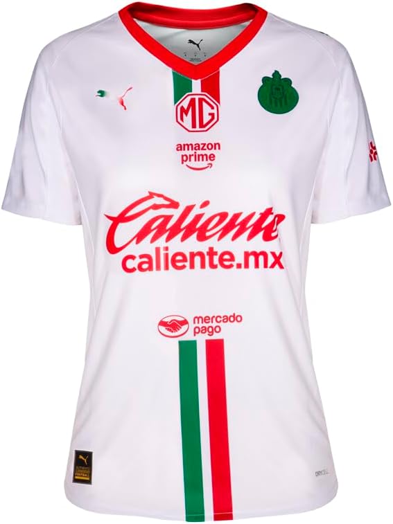 PUMA Womens Chivas 2526 Away Short Sleeve Jersey Casual