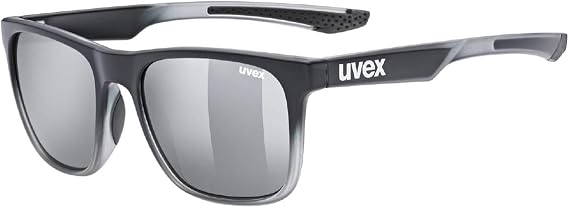 Uvex LGL 42 Sunglasses - S532032 (Black Transparent/mir.Silver)