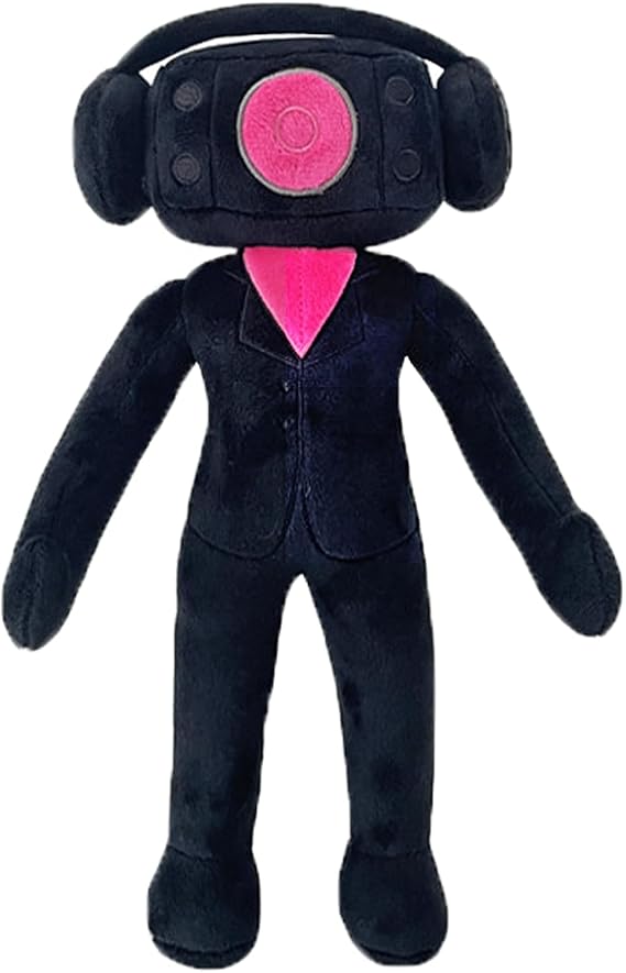 Toy Figure, Speakerwoman Plush, Interactive Audio, 11 inches, Gift for Game Fans