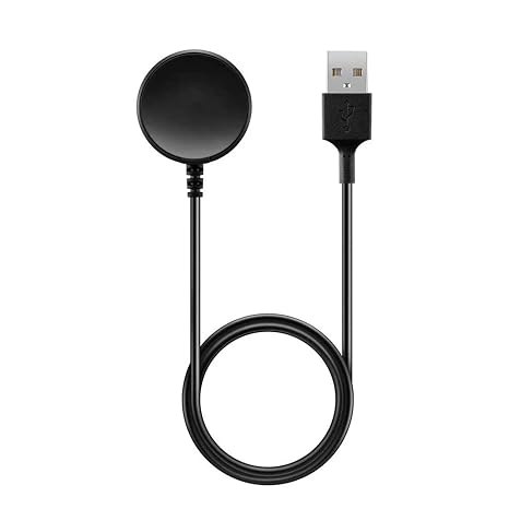 Microcase Samsung Galaxy Watch 4 40 mm ile uyumlu SM-R860 USB Manyetik Şarj Kablosu - AL2414