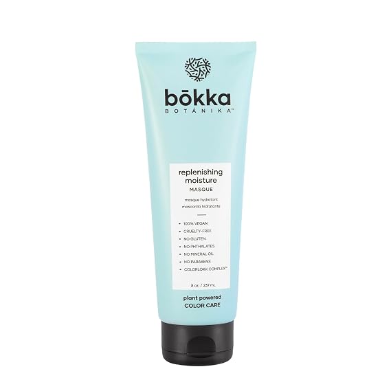 Bokka Botanika Plant Powered Color Care Replenishing Moisture Masque 8oz/237ml