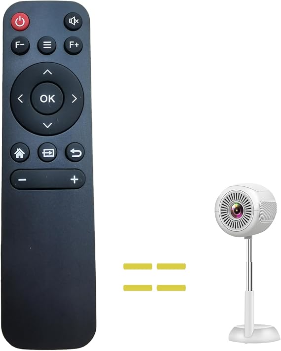 Remote Control Compatible for VGKE TS-6 3D TOF Auto Focus & Built-in Apps Mini Projector