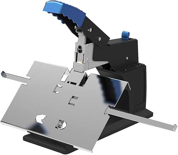 Manual Saddle Stapler, Heavy Duty Stapler, Desktop Riding Stapler, Saddle-Stitching Machine, Binding Thickness 40 Sheets, for Factory Office and Home
