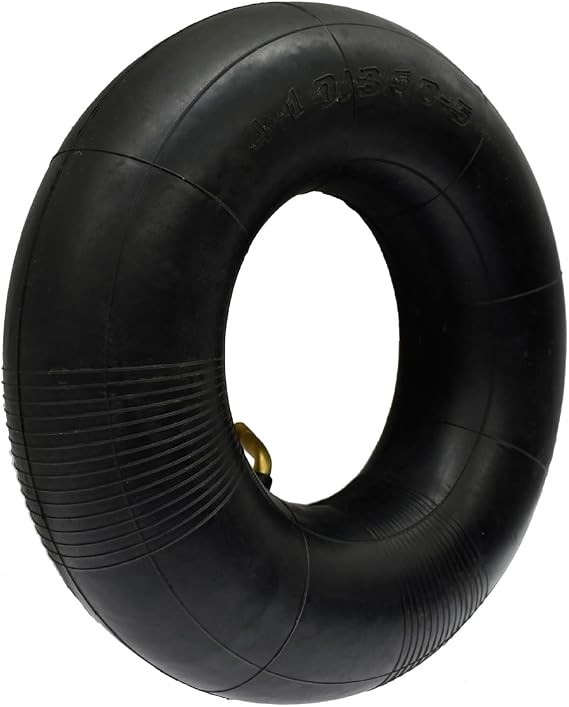 4.10/3.50-5 (11x4.00-5) Inner Tube (1 Pack), with TR87 Bent Valve Stem for Wheelbarrows, Mowers, Hand Trucks and More