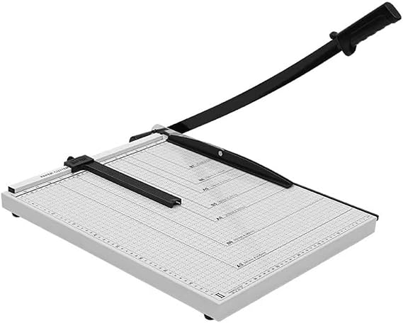 18 Inch Guillotine Paper Cutter, Heavy Duty Trimmer with Safety Lock