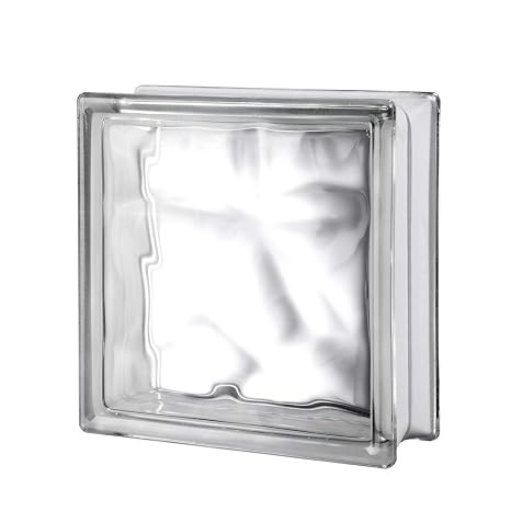 8 in. H x 8 in. W x 3 in. D Nubio Glass Block, 10 pack