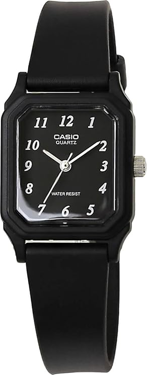 CASIO LQ-142-1B Cheap Casio Chippokashi Wristwatch, Women's, Quartz, Analog, 3 Hands, Black