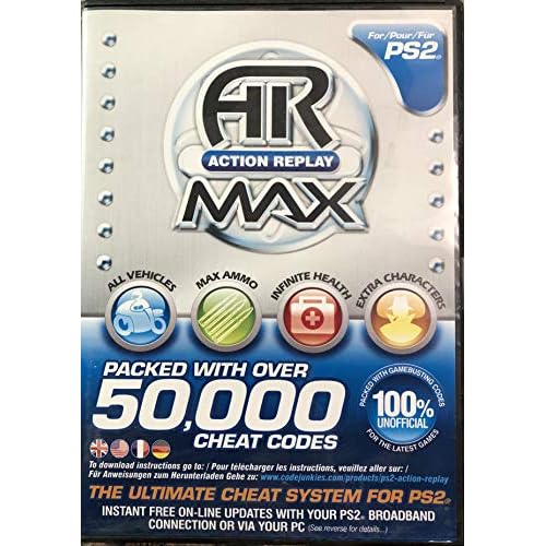 Playstation 2 Action Replay Max