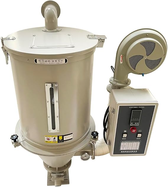 15kg Hopper Type Plastic Dryer 2700W Plastic Drying Drum Industrial Pellet Dryer Spray Fusion Fabric Pellet Baking Machine AC220V