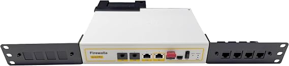1U Rackmount Kit for Firewalla Gold Pro (Black)
