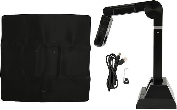 USB Document Scanner, A3 A4 Format Digital Zoom Portable Book Document Scanner 10