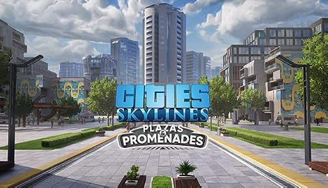 Cities: Skylines - Plazas & Promenades Expansion - PC [Online Game Code]