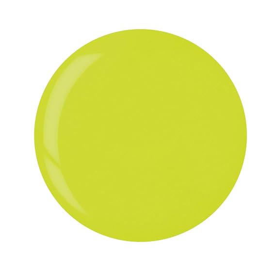 Cuccio Colour Powder Nail Polish, Neon Yellow