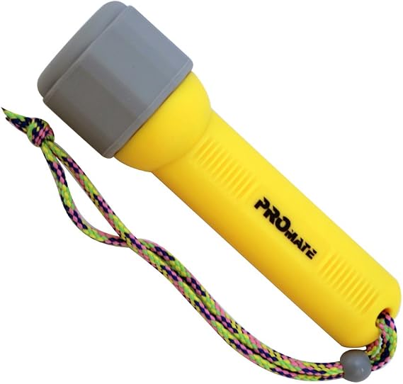 Promate Waterproof Flashlight 10,000 mcd LED Light -DL050